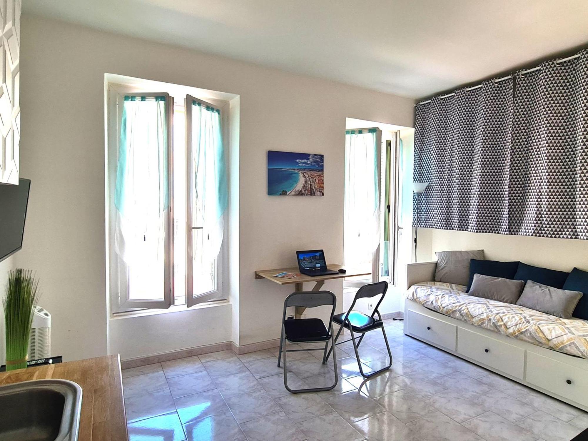 Nice - Studio Cosy Hypercentre A 500M De La Plage Экстерьер фото